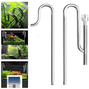 MUFAN STEEL LILLY PIPE 12/16MM WITH SKIMMER FULL SET