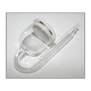 AQUARIUM CO2 DIFFUSER GLASS U-SHAPE SMALL
