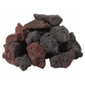 BLACK LAVA ROCKS/VOLCANO ROCKS – 1 kg